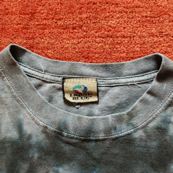 Liquid Blue The Beatles Abbey Road Size Small 2008 Tie-Dye Band T-Shirt - Picture 6 of 7